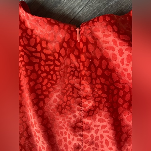 ONE33 Social Long Sleeve Jacquard Keyhole Mini Dress Size 8 - Picture 13 of 16